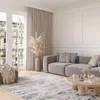 Tapiso Teppich VALLEY Modern Kurzflor Grau Beige Blau Produktbild-Vorschau 4
