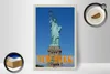 Holzschild Reise 20x30cm New York Statue of Liberty Produktbild-Vorschau 3