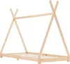vidaXL Dětský rám postele z borovicového masivu 70 x 140 cm Náhled obrázku produktu 1