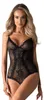 OBSESSIVE Slevika Teddy body Schwarz XXL Produktbild-Vorschau 1