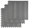 Humbi mata piankowa puzzle 9 elementów szare we wzór 180 x Podgląd zdjęcia produktu 3