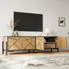 Merax TV Lowboard mit 4 Türen, TV Board mit geometrisches Produktbild-Vorschau 9
