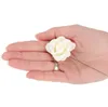 com-four® 10x Boeket tak - Decoratieve bloemtak met witte Productafbeelding-voorbeeld 5