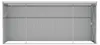 vidaXL Anbauschuppen Grau 118x382x178 cm Verzinkter Stahl Produktbild-Vorschau 5