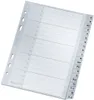 Leitz 1265-00-00 1265 Register - A - Z, PP, A5 Überbreite, Voir les images du produit 1