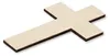Creative Deco 10 x Houten Kruisversieringen Vormen, 10 x 6 Productafbeelding-voorbeeld 2