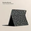 Selencia Sabi Bookcase met panterprint voor de Apple iPad Productafbeelding-voorbeeld 2