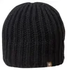 Giesswein Unisex Strickmütze Giebel aus reiner Wolle in schwarz