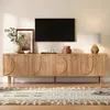 Merax TV Lowboard TV-Schrank mit 4 Türen und 2 Staufächer,  Produktbild-Vorschau 1