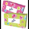 Two boxes of facial tissues with floral patterns. Podgląd zdjęcia produktu
