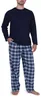 Herren Schlafanzug mit Flanellhose - Moonline ; blau , XXL Produktbild-Vorschau 1