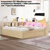 Divano letto idraulico Flieks con struttura in legno 90x200 Anteprima dell’immagine prodotto 8