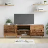 Möbel TV-Schränk Altholz 150 x 30 x 50 cm Holzwerkstoff - Produktbild-Vorschau 4