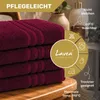 Lavea® 4er Set Handtücher 50x100 cm - Elena, 100% Produktbild-Vorschau 2
