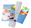 A collage of photos showing people with balloons and a paper trimmer. Produktbild-Vorschau