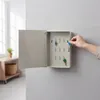 Relaxdays skrinka na kľúče, s dvierkami, 9 háčikov, so Náhľad obrázku produktu 3