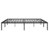 vidaXL Bettgestell Metall Schwarz 183x213 cm -  Betten & Produktbild-Vorschau 7