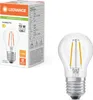 LEDV LED Tropfen 1-15W/827 136lm E27 Filament klar 300° EEK Produktbild-Vorschau 1