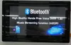 A close-up of a car stereo screen displaying Bluetooth features. Voir les images du produit