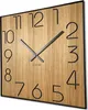Horloge murale en bois Wood Square chêne 60cm de diamètre Voir les images du produit 1