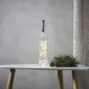 LED Drahtlichterkette 'Korken' - Flaschenverschluss - 40 warmweiße LED - 2m - Timer - silber Produktbild-Vorschau