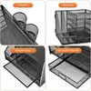 Schreibtischaufsatz Schreibtisch Organizer mit Aktenhalter Produktbild-Vorschau 6