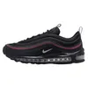 Nike Air Max 97, color negro con detalles en rojo intenso, Vista previa de la imagen del producto 2
