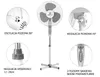 Kinghoff Kingcool wentylator podłogowy KC2124BK Podgląd zdjęcia produktu 4