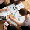10 Rollen Fluoreszierende Klebezettel Highlight Strips Produktbild-Vorschau 5
