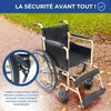 Rollstuhl Faltrollstuhl Denver Mobiclinic Sitzhöhe 46 cm Produktbild-Vorschau 6