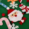 Albero di Natale in feltro con addobbi 24856 Anteprima dell’immagine prodotto 2