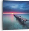 Bild auf Leinwand - Leinwandbild - Einteilig - Brücke Meer Produktbild-Vorschau 1