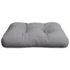 vidaXL Palettenkissen Grau 60x60x12 cm Stoff Produktbild-Vorschau 5