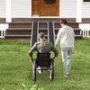 LARS360 2x Prenosná teleskopická rampa pre invalidné vozíky Náhľad obrázku produktu 10