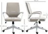 Krzesło biurowe Vinsetto, ergonomiczne krzesło biurowe z Podgląd zdjęcia produktu 3
