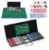 Juego de póker y blackjack: 500 fichas, 2 mazos de cartas, Vista previa de la imagen del producto 1