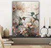 Wanddeko 30x40 cm - Tiere - Kolibri - Vögel - Blumen - Produktbild-Vorschau 7