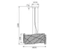 Lustr Trio Sandrina TR 301200300 3xE27 40 W chrom Náhled obrázku produktu 6
