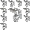 10x Endklemme Klickfix silber 30-40mm Solarmodul Halterung Produktbild-Vorschau 1