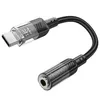 Hoco LS37 Spirit, 0,15 m, USB C, USB C/3.5mm, Schwarz, Produktbild-Vorschau 2