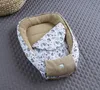 TAUPE Waffelpique/ BLUMENWIESE Braun Babynestchen Unterlage Produktbild-Vorschau 7