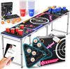 KESSER® Bier Pong Tisch Set mit Kartenspiel Trinkspiel Produktbild-Vorschau 1