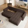Masseno Ecksofa FRIGA mit Schlaffunktion L-Form, Sofa mit Produktbild-Vorschau 3