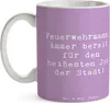 Mr. & Mrs. Panda Tasse Spruch Feuerwehrmann Held - Produktbild-Vorschau 3