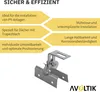 4er Set Dachhaken Trapezblech Dach Befestigung A2 Edelstahl Produktbild-Vorschau 5