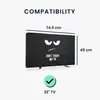 kwmobile 32" TV Abdeckung Outdoor - TV Abdeckung - Outdoor Produktbild-Vorschau 2