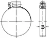 IDEAL Schlemper Schlauchschelle DIN3017 W4, 12mm, 120-140mm Produktbild-Vorschau 4