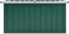 A green garden storage box with a gray roof. Náhľad obrázku produktu