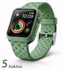 Apple Watch Silikon Armband + Case Bumper Hülle - Für Apple Produktbild-Vorschau 1
