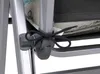 A close-up view of a chair cushion tie and part of the chair frame. Produktbild-Vorschau
